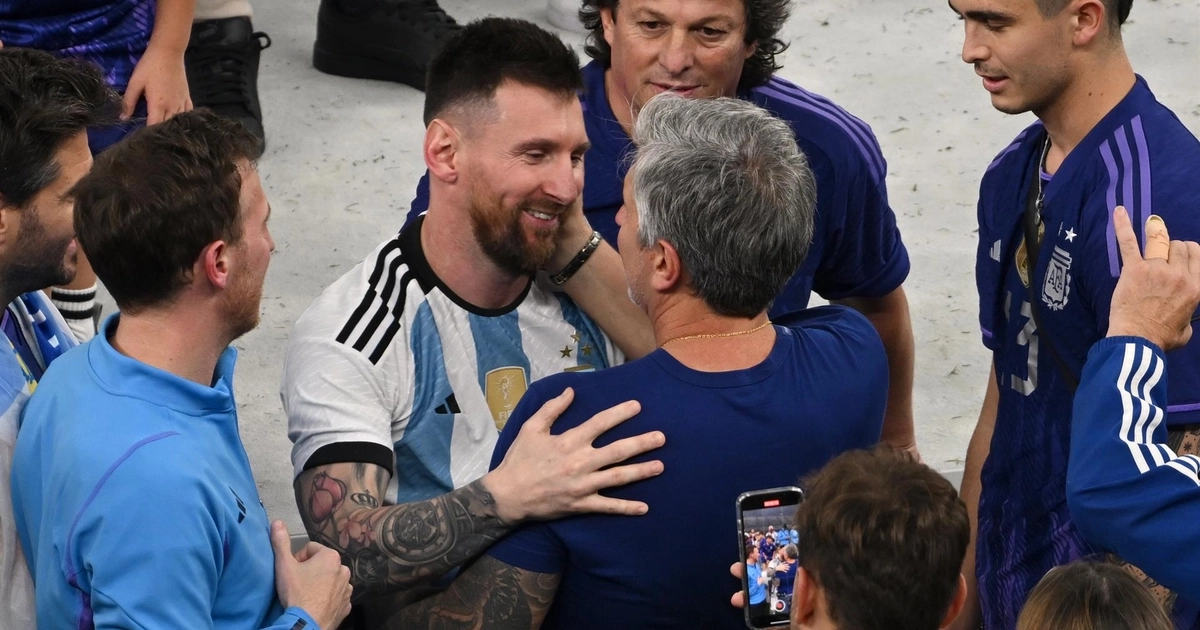 Su papá lo acompañó durante toda su carrera futbolística