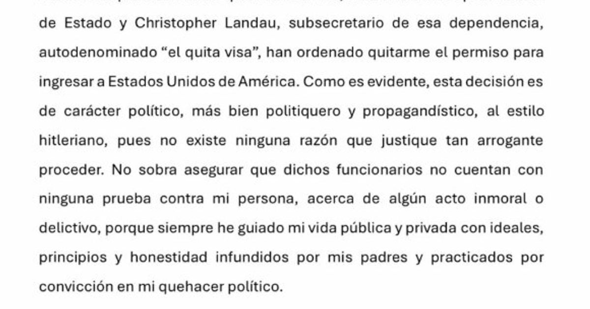 López Beltrán cuestiona a Trump por la cancelación de su visa. (IG: andresmanuellopezbeltran_)