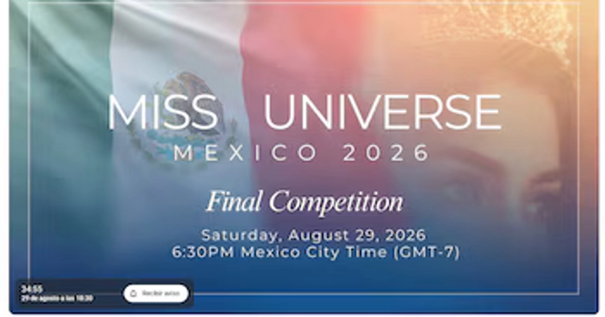 La final de Miss Universe México 2026 se realizará en Los Cabos y se transmitirá gratis en YouTube. (Captura de pantalla)