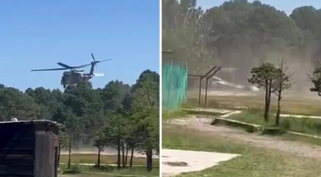 Black Hawk de la Fuerza Aérea Mexicana se accidenta en Durango: hay siete militares lesionados