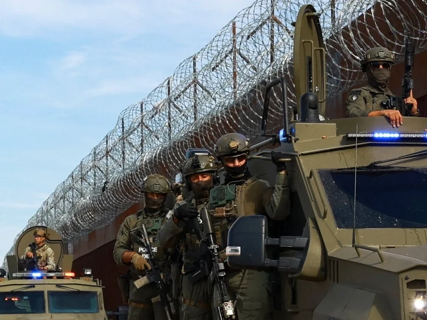 Estados Unidos interceptó y destruyó tres drones vinculados a organizaciones criminales mexicanas en el Valle del Río Grande, en el sur de Texas. (REUTERS/Jose Luis Gonzalez)