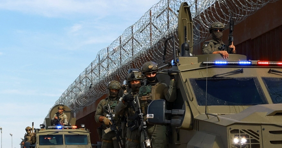 Estados Unidos interceptó y destruyó tres drones vinculados a organizaciones criminales mexicanas en el Valle del Río Grande, en el sur de Texas. (REUTERS/Jose Luis Gonzalez)