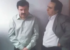 Tomás Zerón y “El Chapo”; foto inédita del interrogatorio al líder del Cártel de Sinaloa
