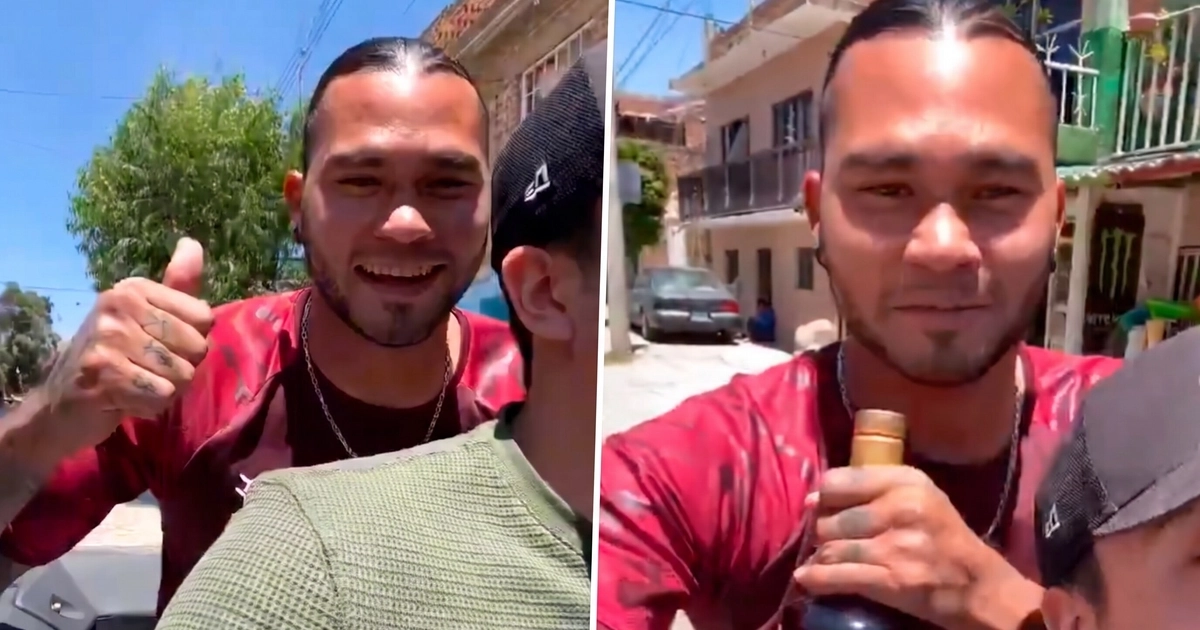 Un clip grabado en las calles de León muestra al Gullit con una botella en la mano, desatando recciones en redes y reavivando su respuesta de que no se arrepiente de nada. (TikTok/ @jdrm_97)