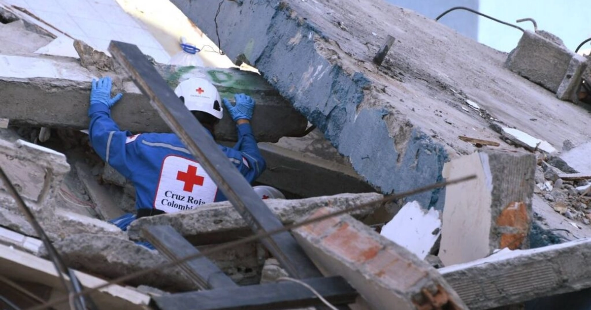 Colombia, en emergencia tras sismo. Foto: AFP