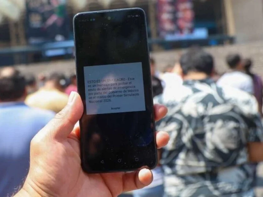 Alerta de Simulacro Nacional 2026 sonará en todos los celulares del país