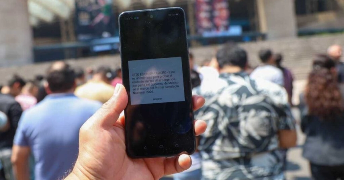 Alerta de Simulacro Nacional 2026 sonará en todos los celulares del país