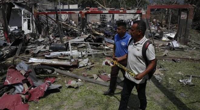Al menos once heridos por atentado terrorista en la ciudad colombiana de Cúcuta