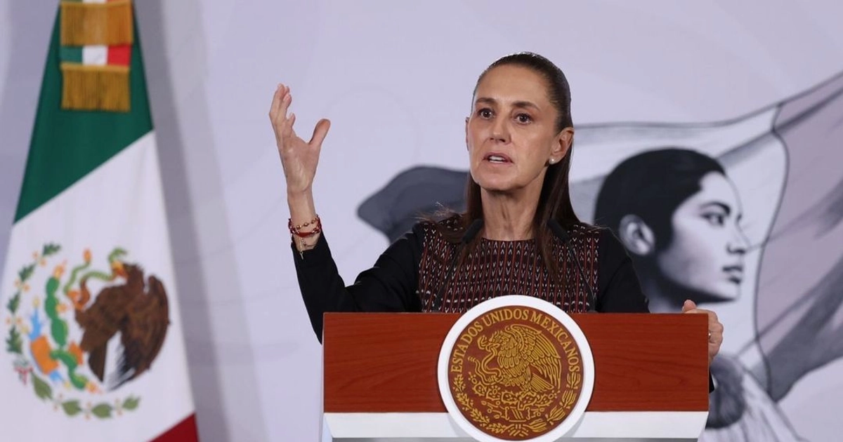 Claudia Sheinbaum en la conferencia mañanera de hoy, 18 de agosto 2026