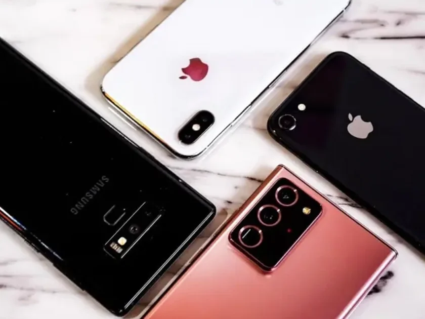 Celulares en uso