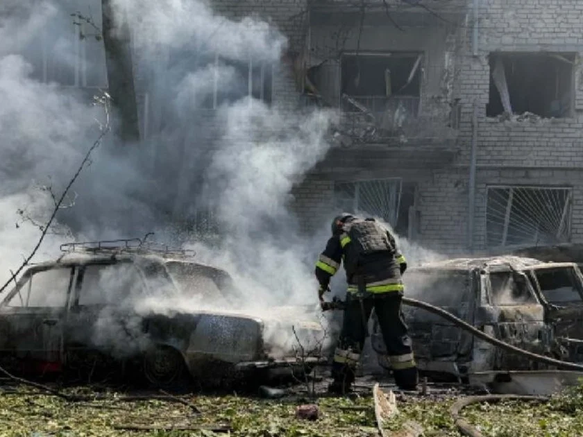 Ambos países derribaron cientos de drones en su reciente ofensiva. Foto: AFP.
