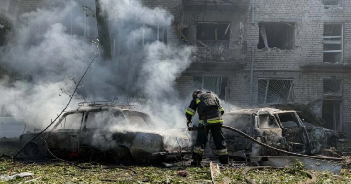 Ambos países derribaron cientos de drones en su reciente ofensiva. Foto: AFP.