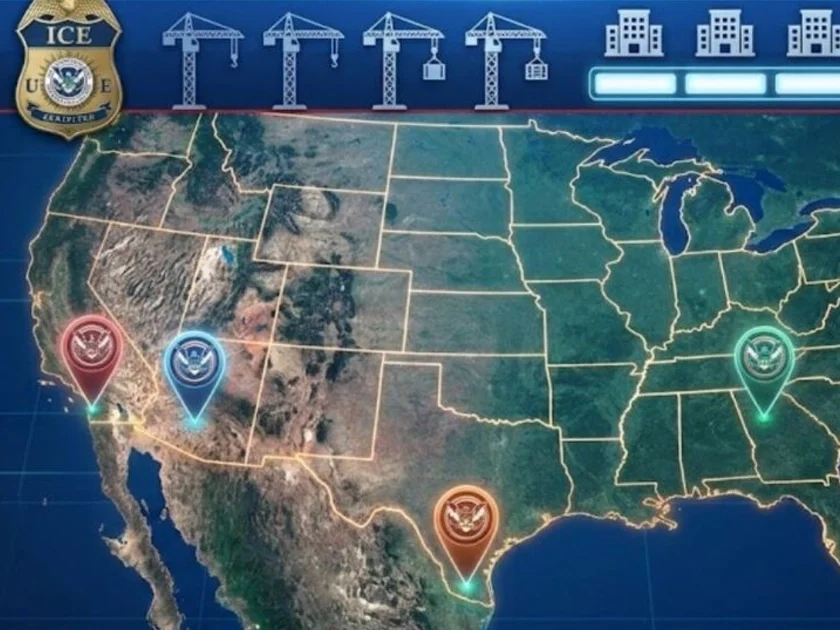 ICE ampliará su capacidad de detención migratoria con nuevas instalaciones en Estados Unidos