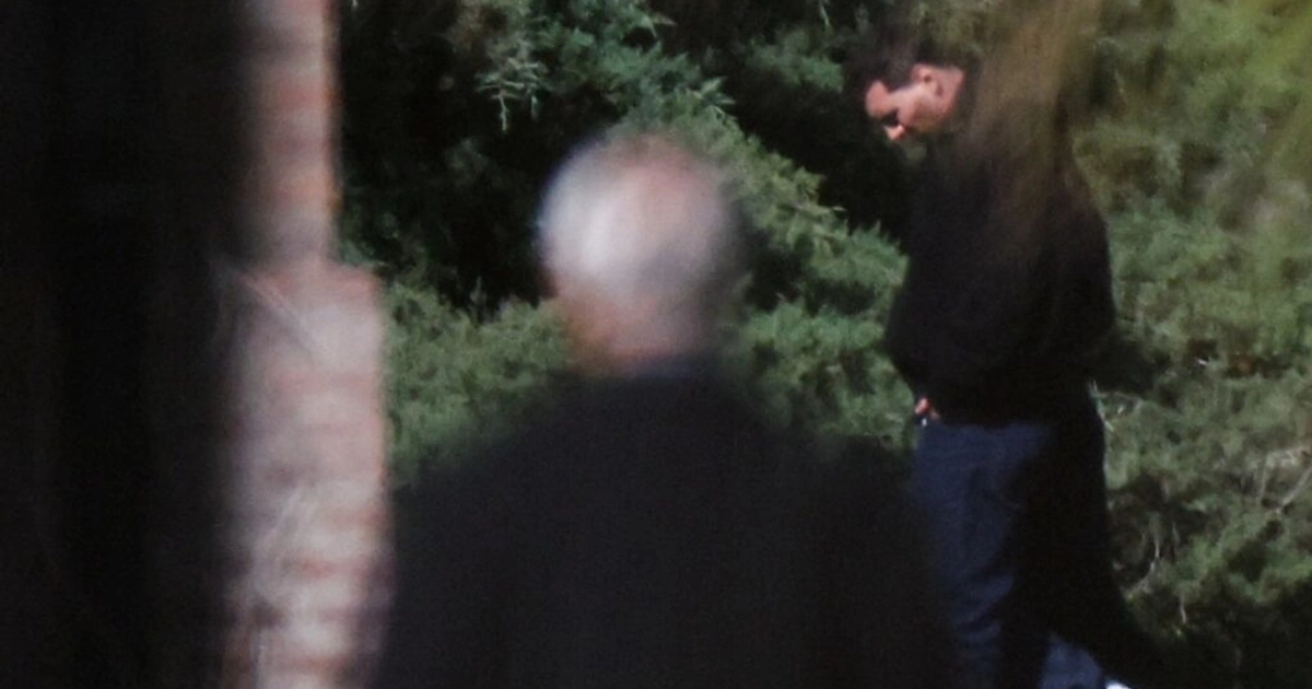 Lionel Messi en el cementerio El Prado Foto: Reuters