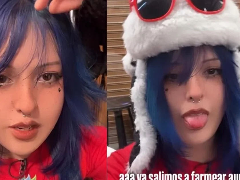 Cielo, creadora de contenido y organizadora de una de las batallas de “farmear aura”