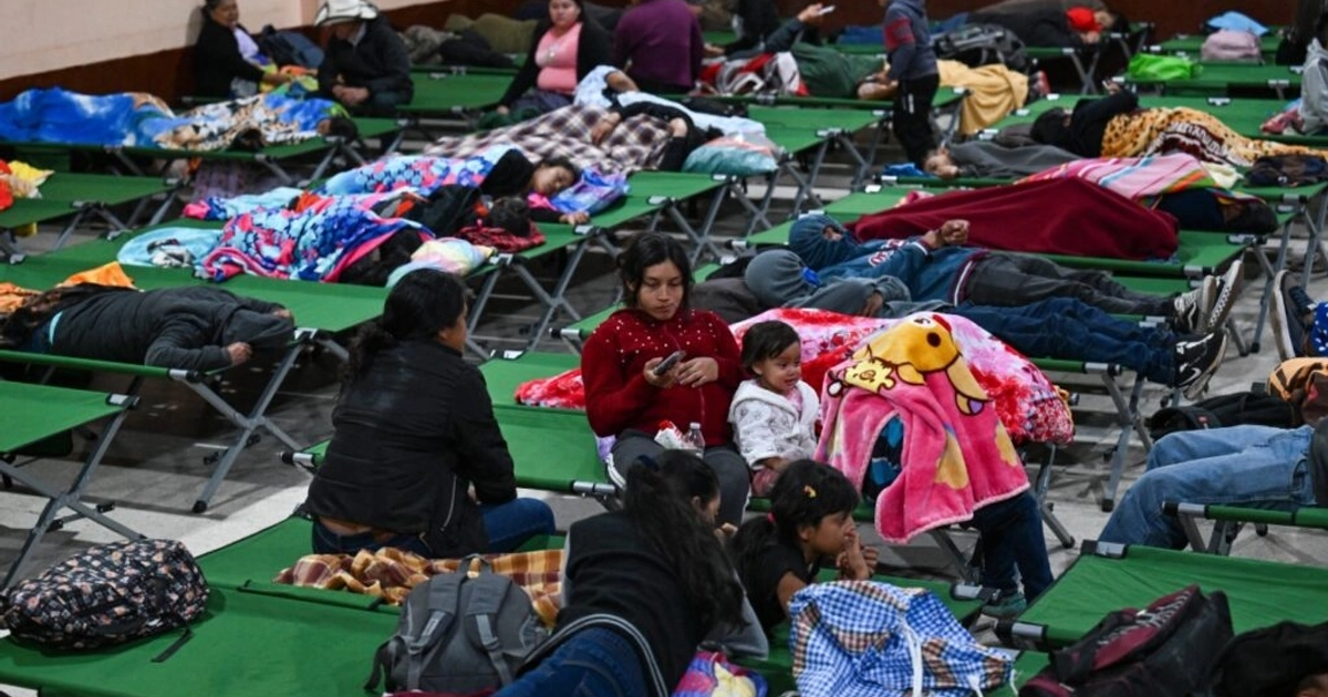 Guatemala, en alerta roja por erupción de volcán de Fuego. Foto: AFP