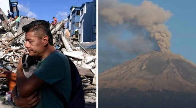 No sólo sismo: volcán Puracé registra fuertes explosiones en Colombia