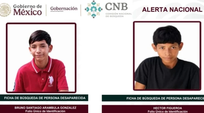 Se manifiesta en Jalisco por desaparición de Bruno y Héctor, jóvenes de 15 años que asistieron a presunta oferta laboral