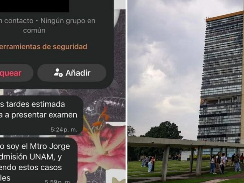 Perfiles en redes sociales prometen lugar en la UNAM sin examen. Foto: Cuartoscuro