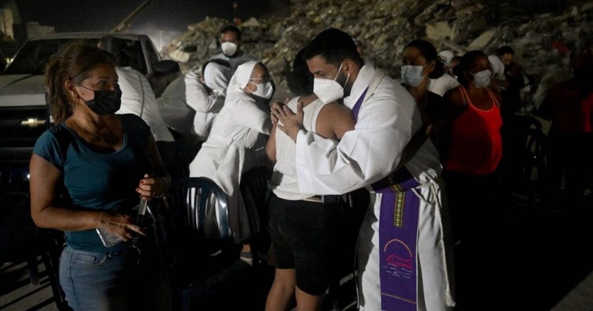 Los dos sismos ocasionaron el derrumbe de al menos 190 inmuebles. Foto: AFP