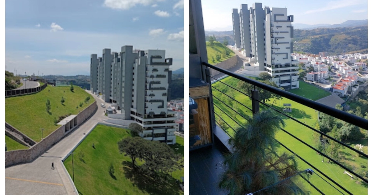 La familia y el tecladista de Camilo Séptimo fueron asesinados al interior de su departamento en una torre residencial al interior del fraccionamiento Grand Viure, ubicado en “Zona Esmeralda”, en Atizapán de Zaragoza Foto: Google Maps