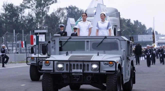 Marina se alista para el desfile militar del 16 de septiembre; ensayan más de 3 mil elementos