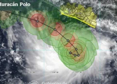 Trayectoria del huracán Polo lunes 21 de septiembre 2026. Foto: Captura de pantalla cuenta de X de Conagua
