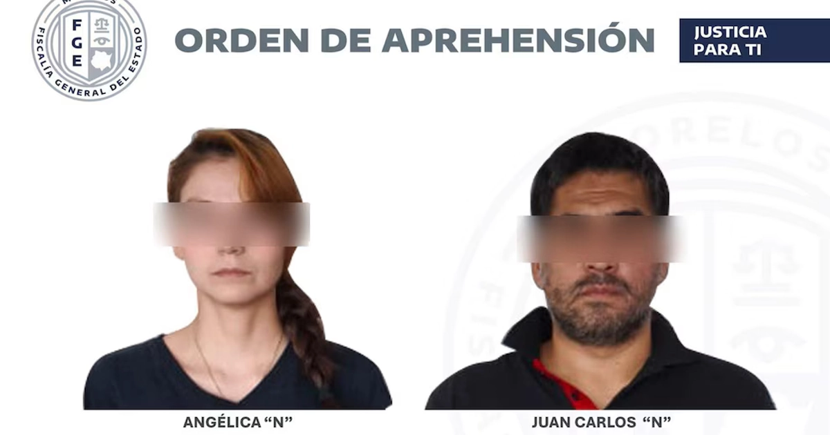 Ambos fueron detenidos por su presunta responsabilidad en el homicidio del adolescente en un campamento en Morelos. (FGE)
