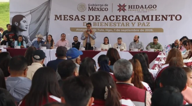 Gobierno de territorio llega a Atotonilco de Tula