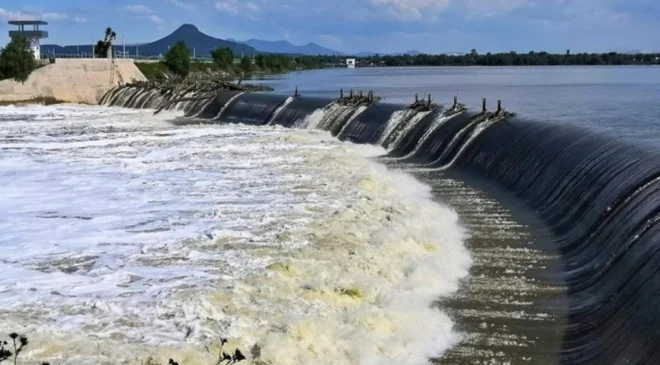 Conagua inicia extracción en la presa Endhó, así como el trasvase de la presa Rojo Gómez a la de Vicente Aguirre