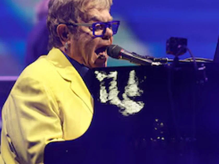 El artista británico Elton John se presenta este lunes, en el cuarto día del festival Rock in Rio 2026, en Río de Janeiro (Brasil). EFE/ André Coelho