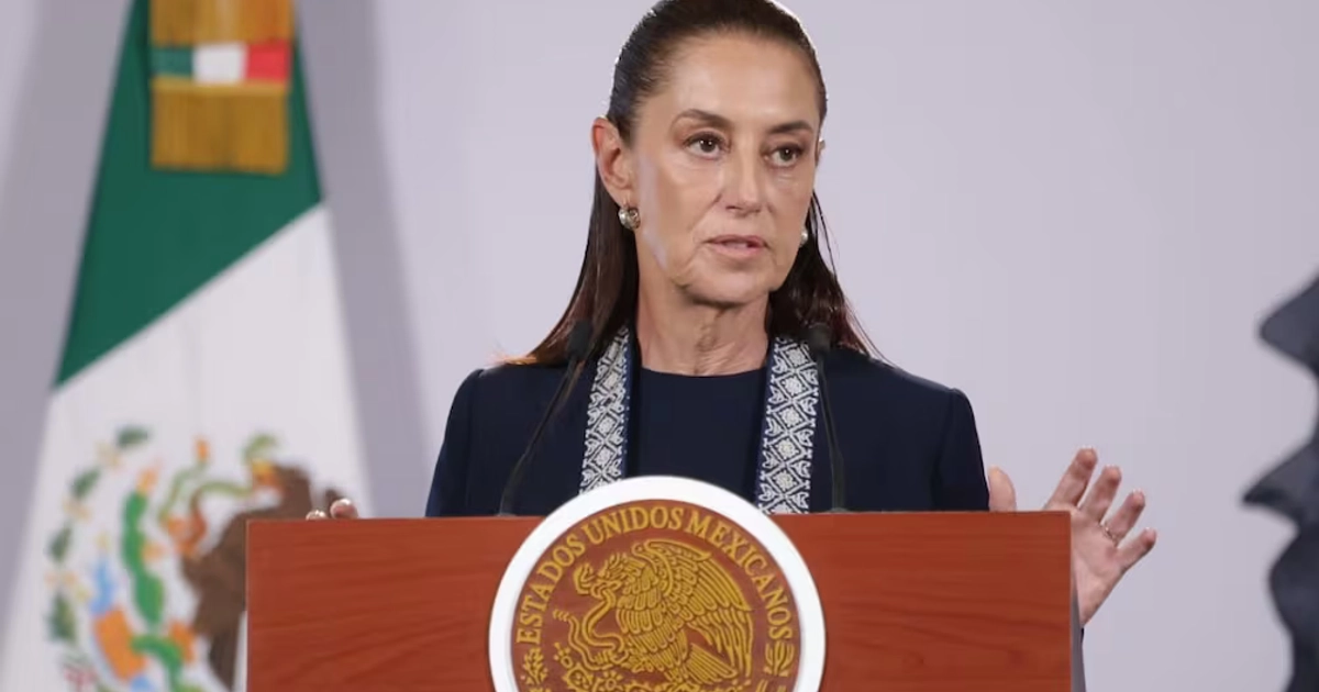 La presidenta Claudia Sheinbaum en la “Mañanera del Pueblo” del 21 de septiembre de 2026 en Palacio Nacional.