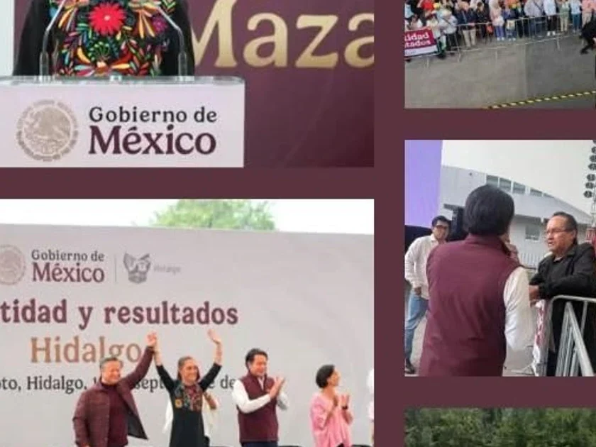 Fuimos testigos de un ejercicio ejemplar de transparencia y rendición de cuentas en Pachuca. Con orgullo acompañamos a nuestra Presidenta, la Dra. Claudia Sheinbaum Pardo , en la presentación de su Informe de Gobierno.
