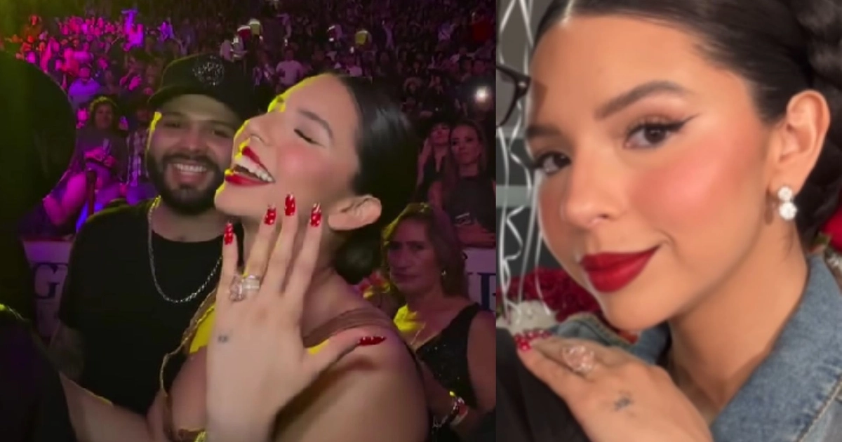 La artista habló sobre los planes de matrimonio, el respaldo de su familia y la reacción de sus seguidores en los Premios Juventud 2026. (Captura de pantalla @lamexicomonumental)