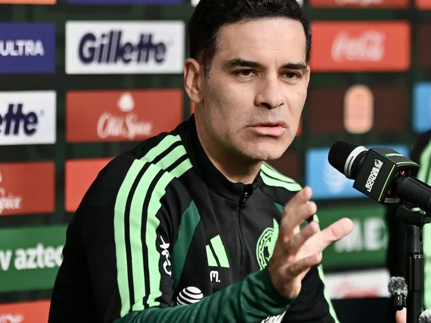 Rafael Márquez en conferencia de prensa, previo a su debut como DT de la Selección Mexicana ante Colombia - Foto: Imago7