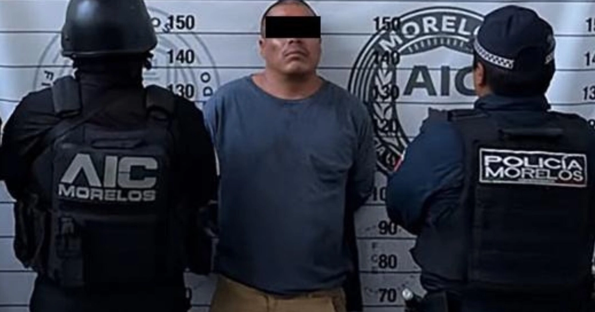 Francisco Javier “N”, detenido por el feminicidio de Claudia Tacoronte. Crédito: SSPC