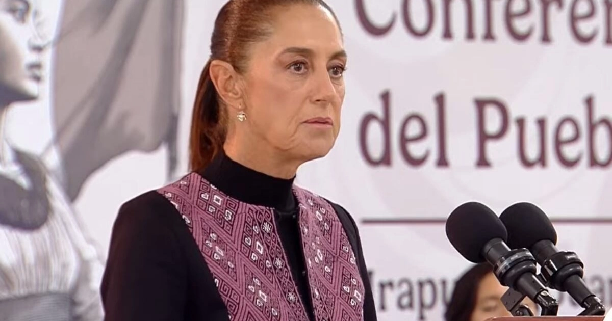 Presidenta Claudia Sheinbaum Pardo durante su conferencia de prensa desde Guanajuato (18/09/2026). Foto: Captura de pantalla