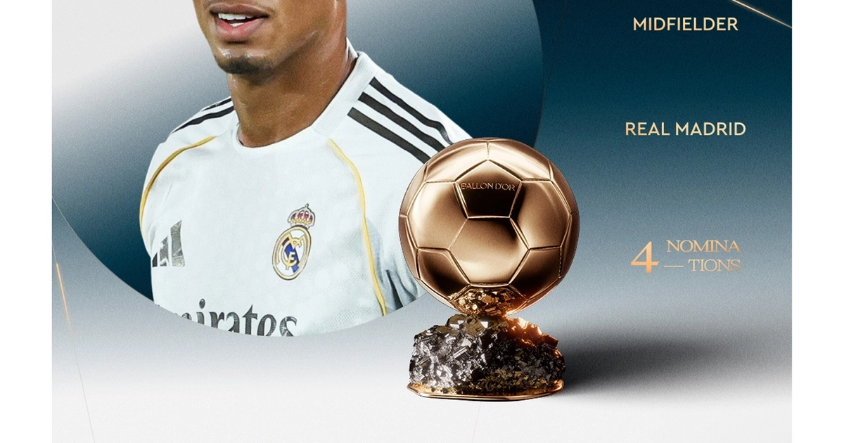 Los nominados al Balón de Oro 2026