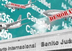 El estatus de los vuelos en el AICM son actualizados en tiempo real (Infobae)