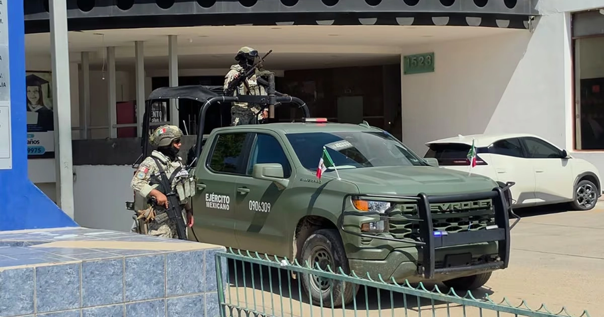 Luis Mario “N” fue privado de la libertad pese a la vigilancia que se mantiene en esa zona por las autoridades federales. 18/09/2026. | Foto: Especial.
