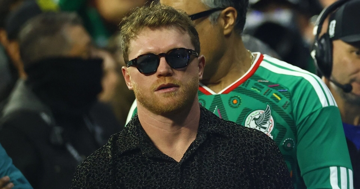 Canelo Álvarez peleará contra Christian Mbilli por el título del CMB. (REUTERS)