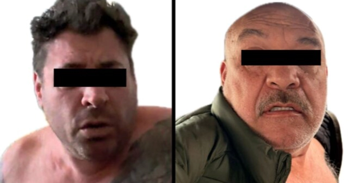 Diego Sebastián “N” identificado como “socio” de J.S.M.O., y probable autor del homicidio múltiple; previamente, fue detenido Gerardo “N”, también investigado por su probable intervención en los mismos hechos Foto: Fiscalía Edomex