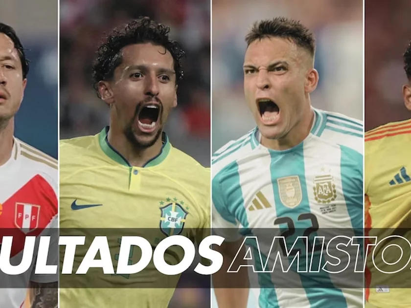 Resultados de amistosos por fecha FIFA de la segunda jornada.