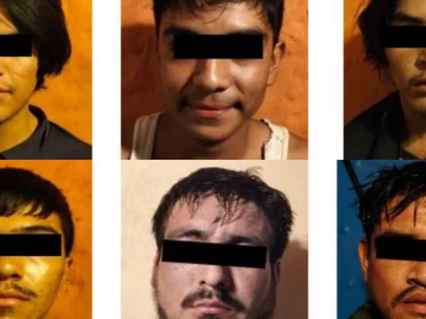 Detienen a 8 personas y aseguran armas y drogas en Mazatlán, Sinaloa (25/09/2026). Foto: Tomada de X (@OHarfuch)