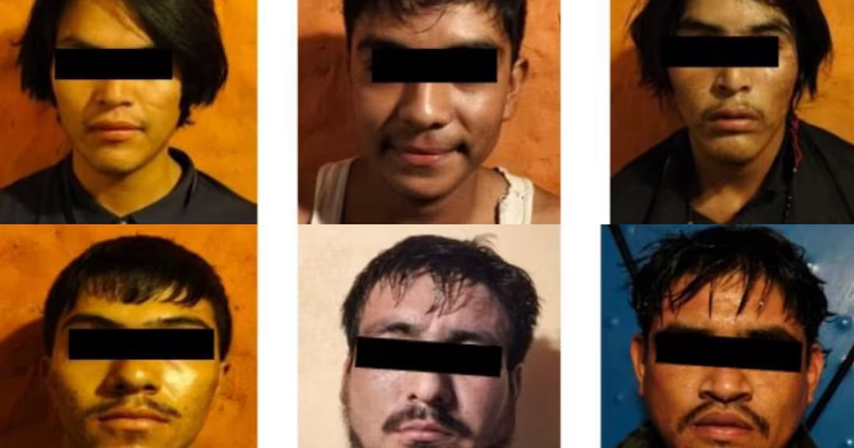 Detienen a 8 personas y aseguran armas y drogas en Mazatlán, Sinaloa (25/09/2026). Foto: Tomada de X (@OHarfuch)