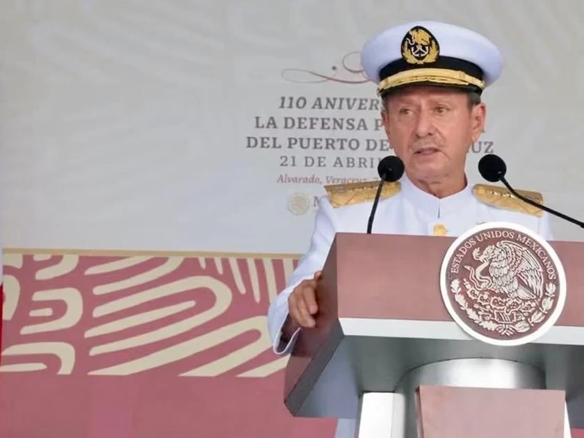 Almirante José Rafael Ojeda Durán, titular de la Secretaría de Marina-Armada de México (Semar). Foto: Presidencia