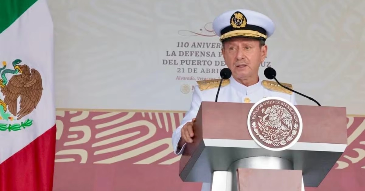 Almirante José Rafael Ojeda Durán, titular de la Secretaría de Marina-Armada de México (Semar). Foto: Presidencia