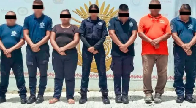 Arrestan a siete policías por desaparición forzada tras el deceso de un hombre en revisión