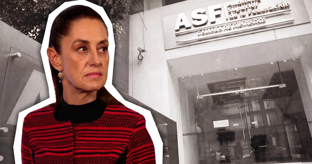 Auditor superior dice ganar menos que Sheinbaum. (Fotos: Reuters/ASF) (Imagen Ilustrativa Infobae)