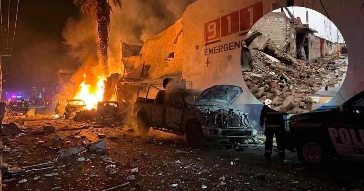El pasado 30 de agosto explotó un “coche bomba” en Ojocaliente, Zacatecas. Foto: Redes sociales